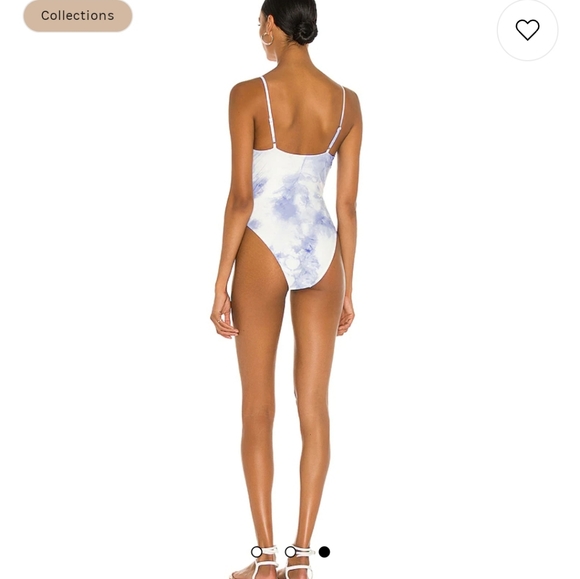 Jonathan SIMKHAI Ingrid One Piece in Sky Tie Dye - Picture 9 of 16